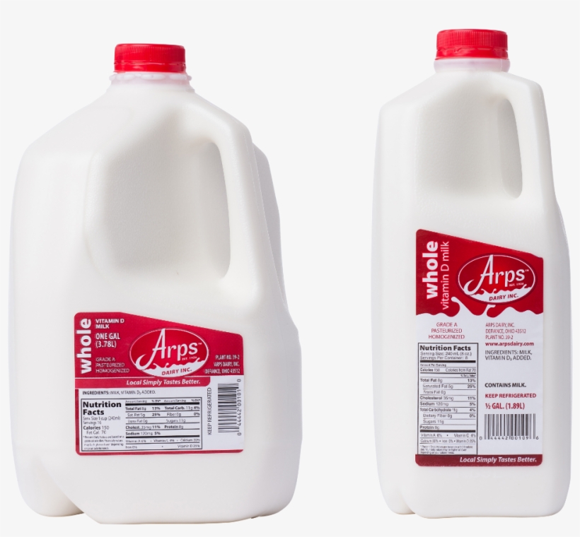 All Arps Dairy - Milk, transparent png