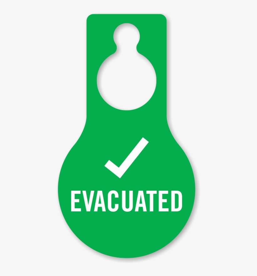 Evacuated With Tick Symbol Door Hang Tag - Chet Baker / Bill Evans Complete Recordings Vinyl Record, transparent png