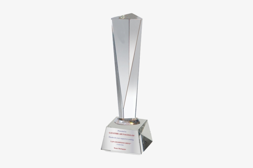 Crystal Trophies Victory - Crystal Trophy, transparent png