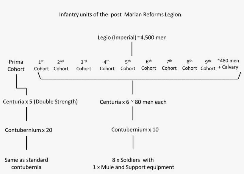 Legion Task Org - Roman Empire, transparent png