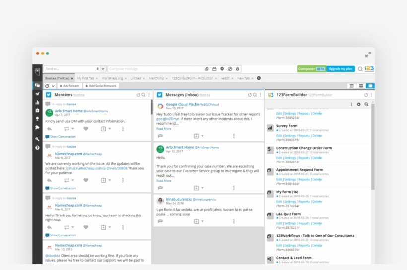 Manage Everything Without Leaving Your Hootsuite Timeline - Form, transparent png