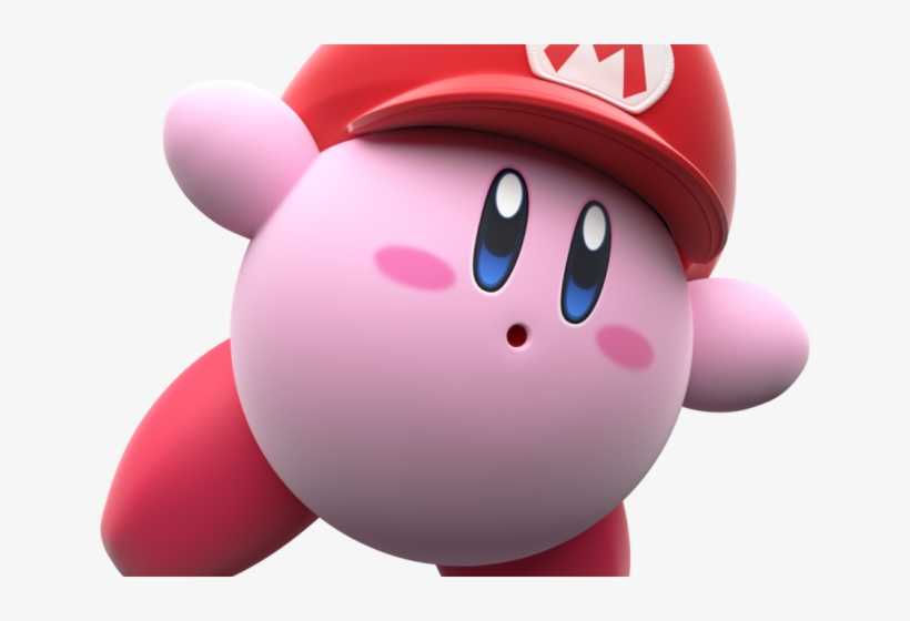 Kirby Clipart Toon - Kirby Super Smash Bros Mario, transparent png