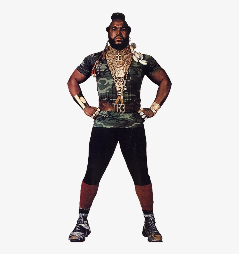 Mr T Full Body - Kids Caveman Costume, transparent png
