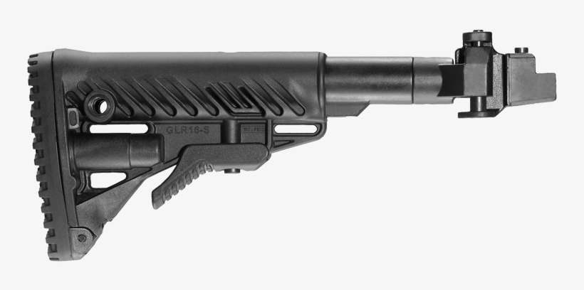 172 M4 Ak 2d Black Png - Fab Defense Ak Folding Stock, transparent png