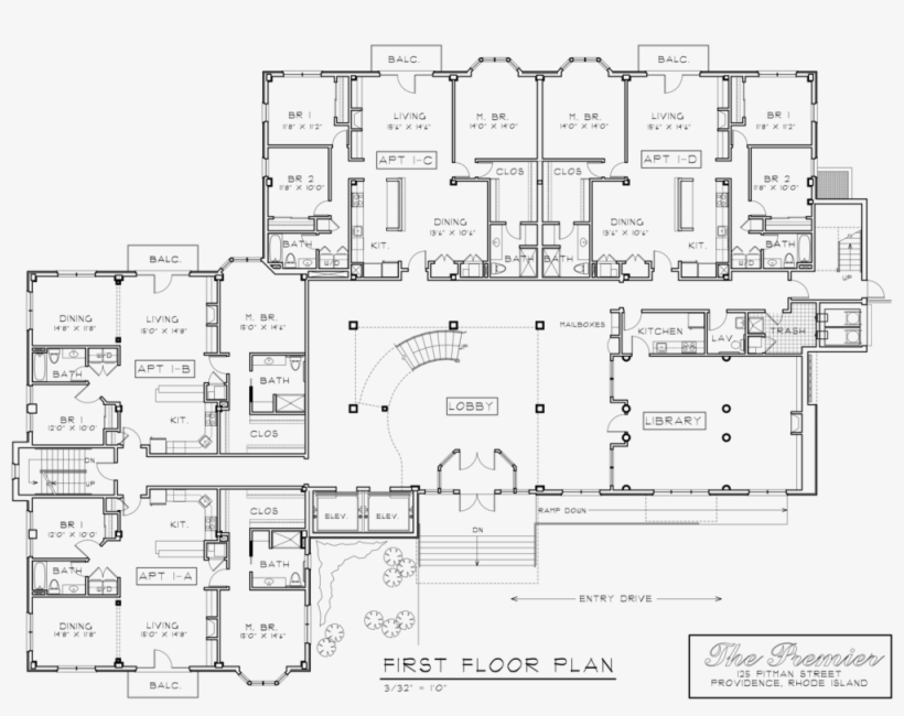 01 Premier First Floor Plan - Transparent Floor Plan Png, transparent png