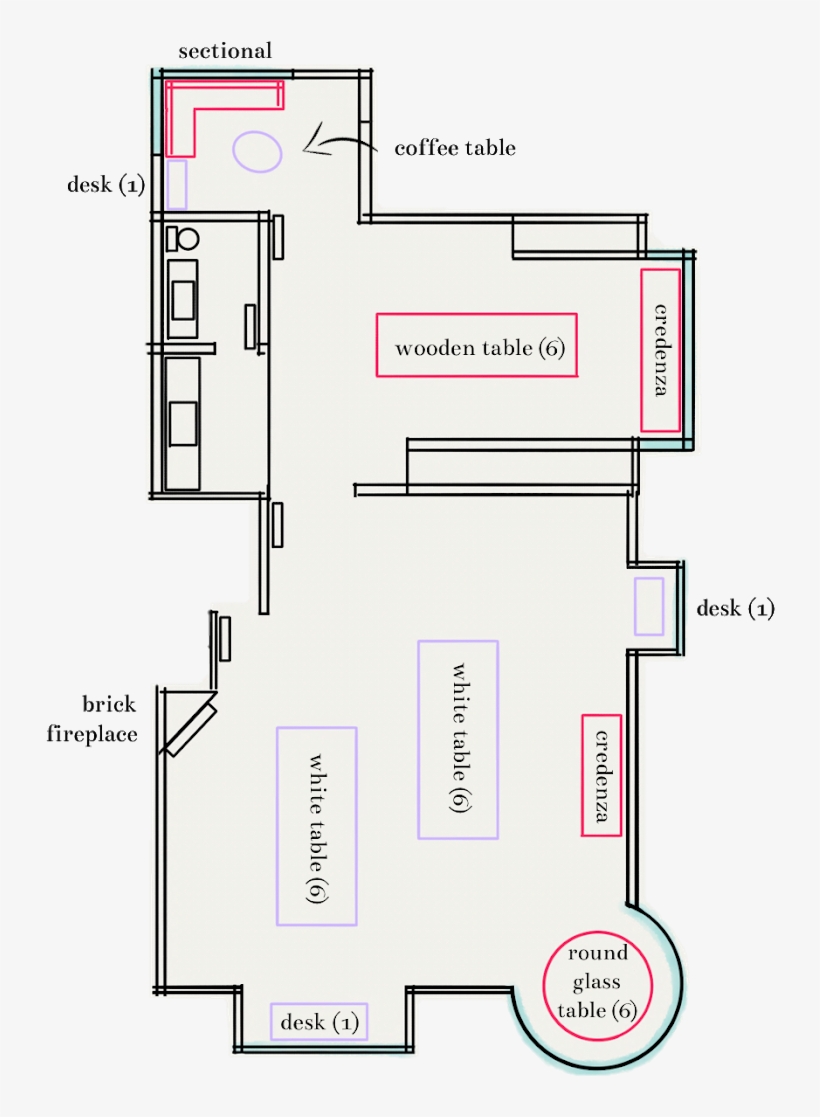 Bureau Studio Events Washington Dc Layout Floor Plan - Bureau, transparent png