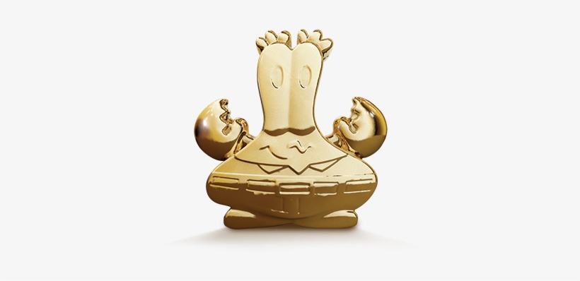 The Partnership Was Brokered By The Brand Nation - Spongebob Gold Burger King Toys, transparent png