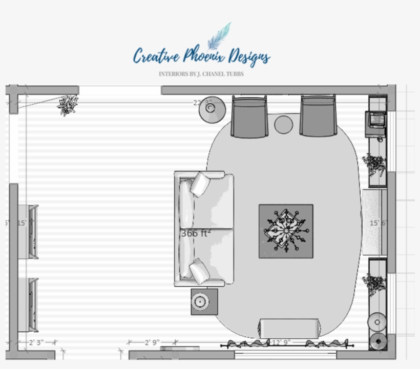 Boho Chic Floor Plan - Floor Plan, transparent png