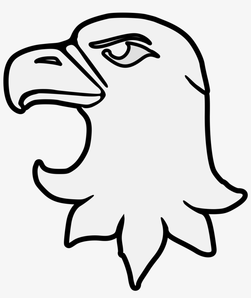 Eagle's Head Erased - Portable Network Graphics, transparent png