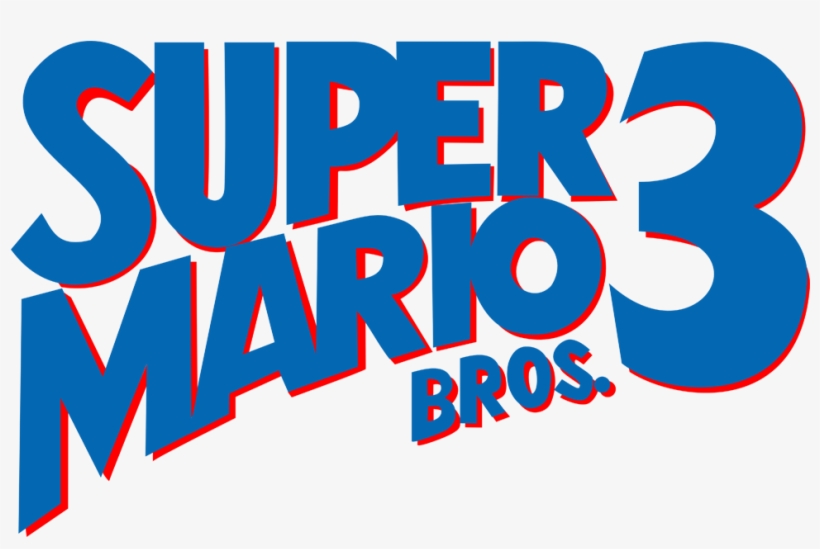 Bros Logo By Ringostarr - Super Mario Bros 3 Logo Png, transparent png