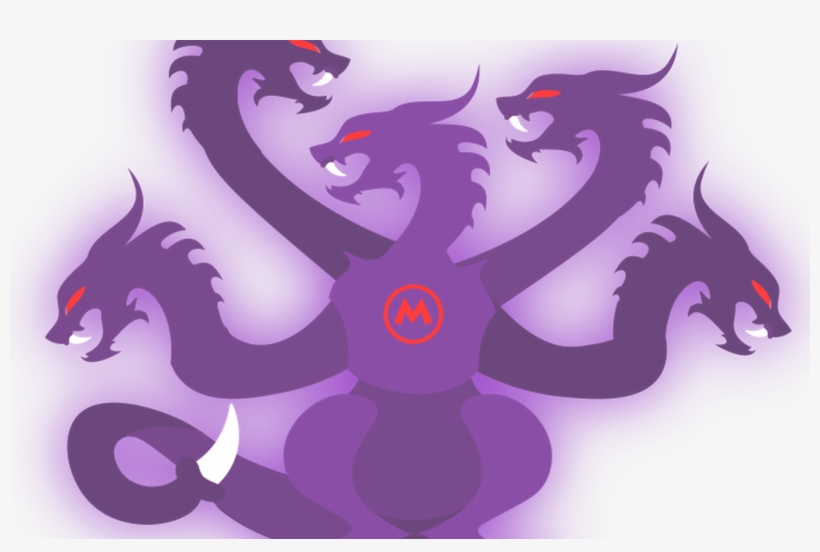 Collection Of Free Hydras Clipart Mythical Beast Download - Download, transparent png
