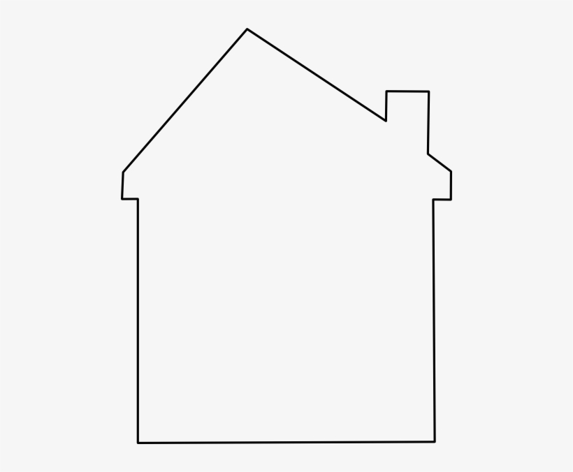 House Outline Clipart, transparent png