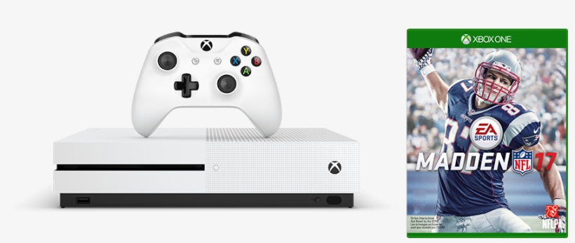 Xbox One S Madden 17 Bundle - Xbox One 2tb Slim, transparent png