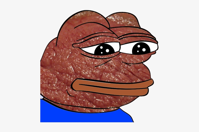 Tumblr Nnclv5gxkf1tmqt3do1 500 - Pepe The Sad Frog Tshirt, transparent png