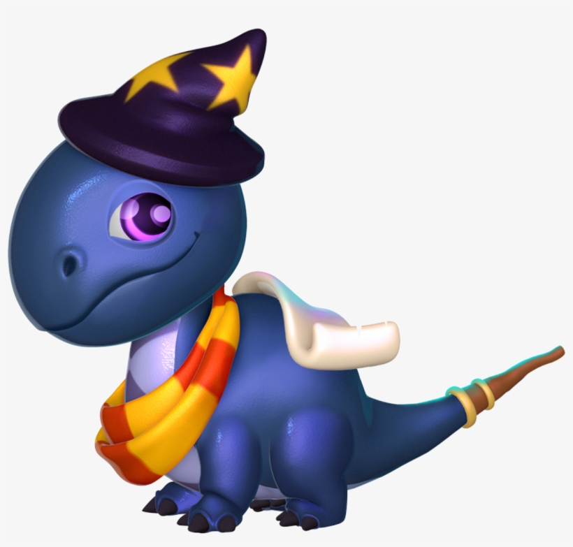 Wizard Dragon Baby - Dragon Mania Legends Wizard Dragon, transparent png