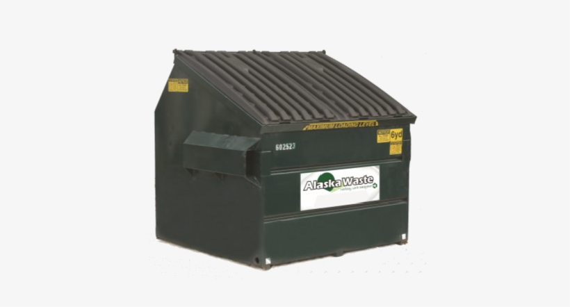 Alaska Waste 6 Cubic Tard Dumpster - Alaska, transparent png