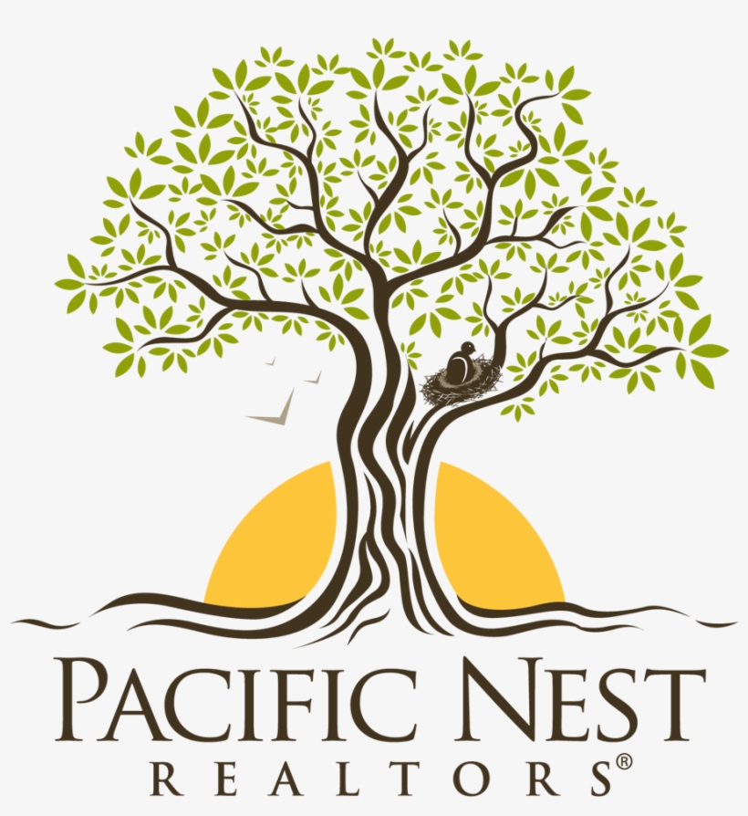 Pacific Nest Realtor´s Logo Design - The Nest Pre-school, transparent png
