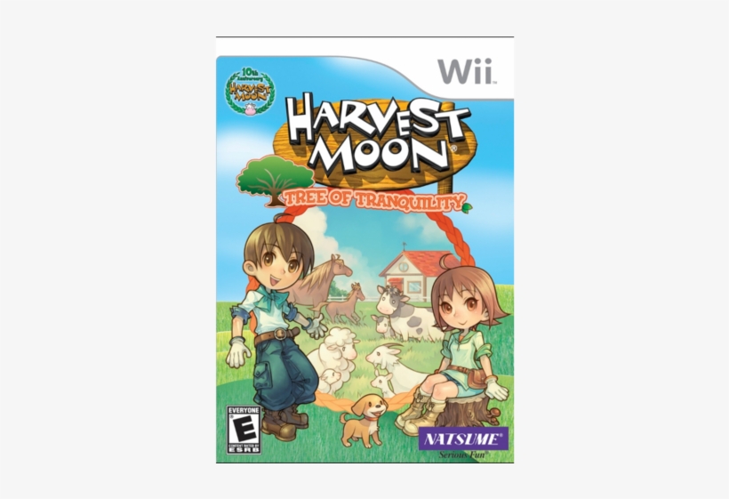 Tree Of Tranquility [nintendo Wii] - Harvest Moon Tree Of Tranquility [wii Game], transparent png