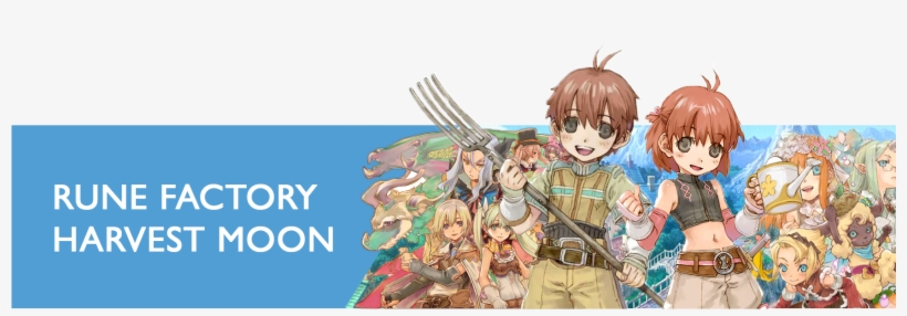 Shopville's Entire Collection Of Harvest Moon And Rune - Rune Factory 3 Nintendo Ds Nds, transparent png