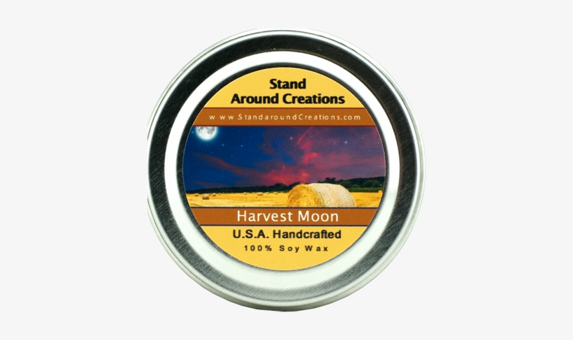 Harvest Moon Tin 2-oz - Stand Around Creations Harvest Moon Tin 2-oz., Green, transparent png