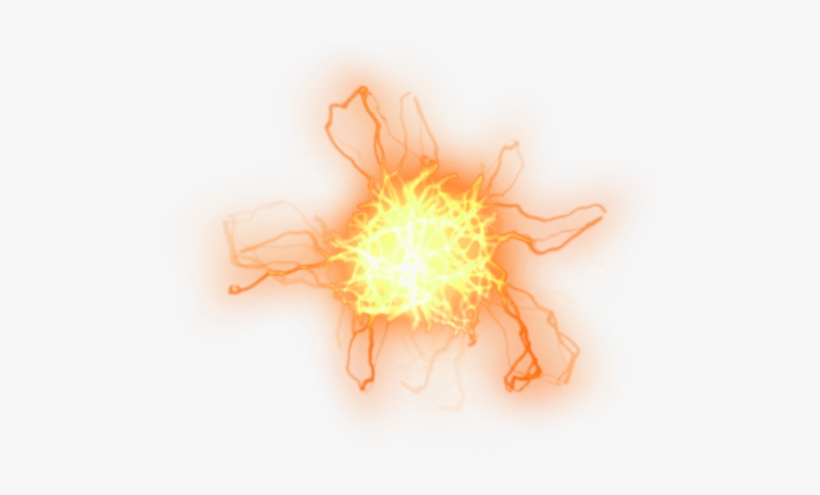 Supernova - Transparent Yellow Electricity, transparent png