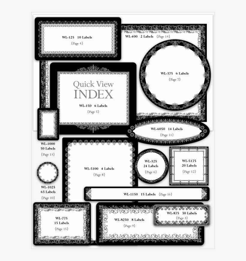 Cbk2 2blck Index - Worldlabel Com Krafters Branding Kit, transparent png