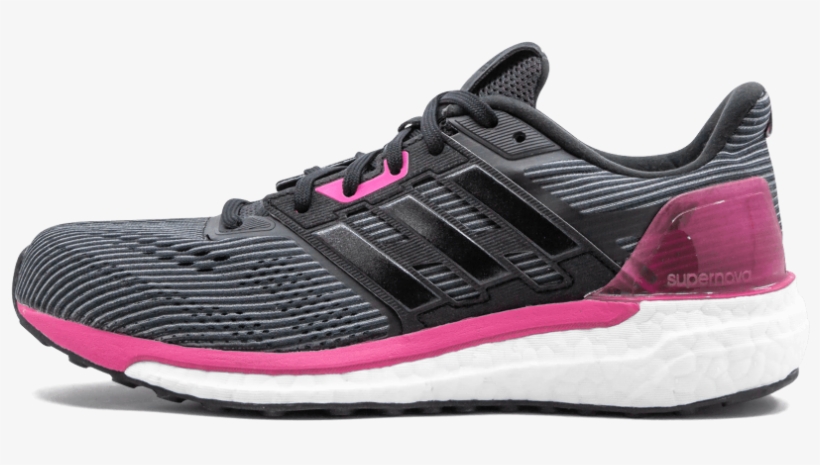 Adidas Men's Supernova Running Shoes - Core Black Us, transparent png