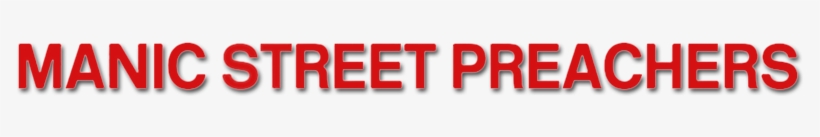 Manic Street Preachers Image - Manic Street Preachers Logo, transparent png