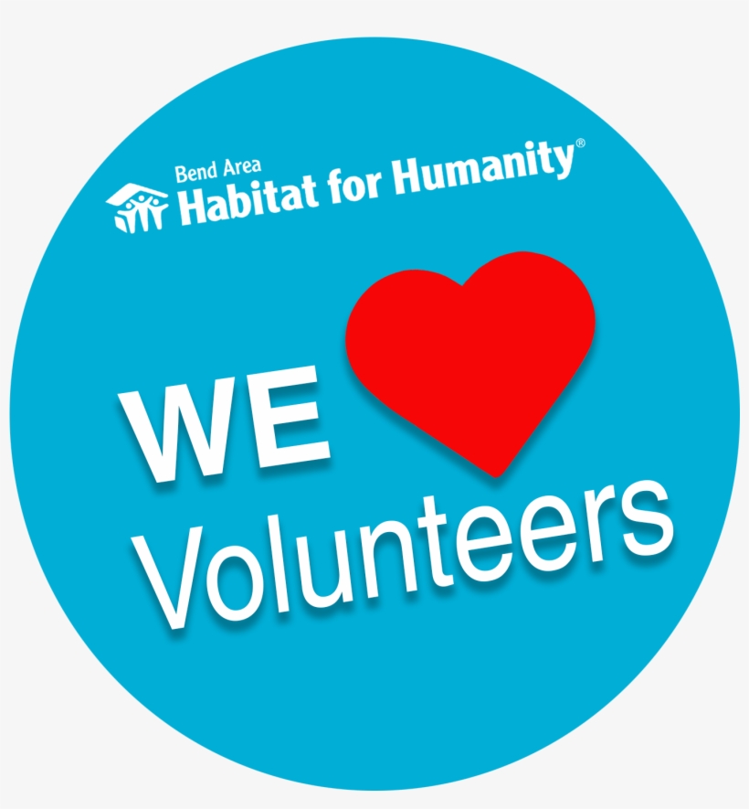 Habitat For Humanity We Love Volunteers, transparent png