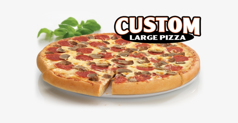 Custompizza - Little Caesars Pepperoni And Mushroom, transparent png
