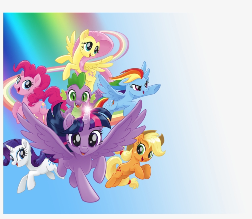 Pony Group By Kitteneee - Trends International Wall Poster My Little Pony Movie, transparent png