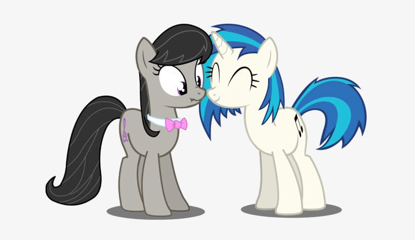 Equestria Daily - Vinyl Scratch No Glasses, transparent png