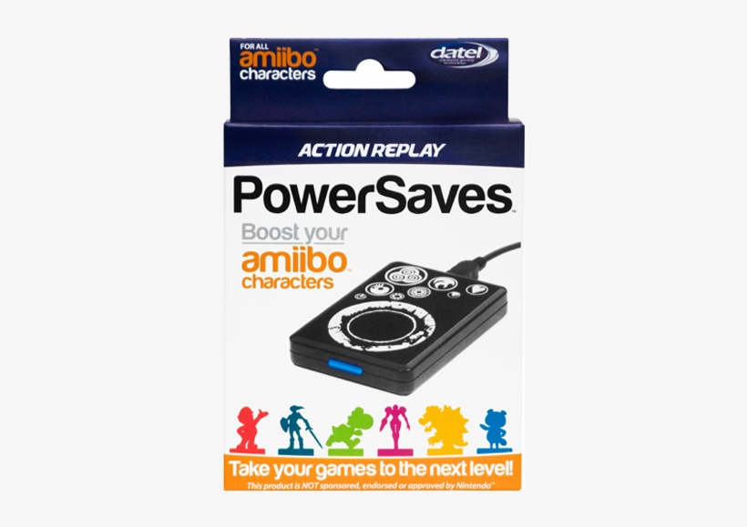 Powersaves For Amiibo - Datel Action Replay Amiibo Power Saves (wii-u), transparent png