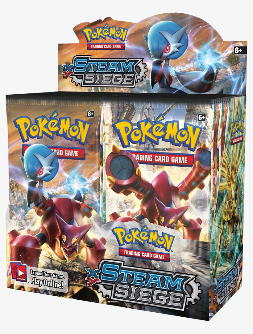 Xy 11 Steam Siege Booster Box - Pokemon Booster Box, transparent png