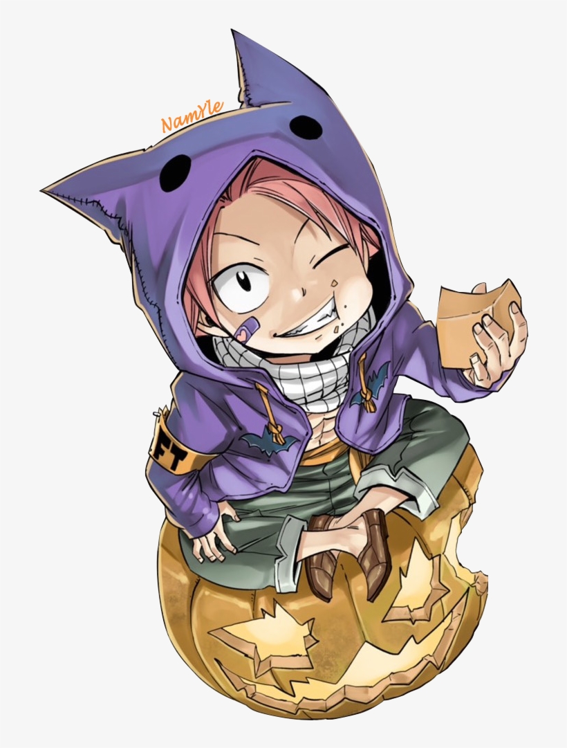 Natsu Dragneel Halloween By Namyle On Deviantart - Natsu Halloween, transparent png