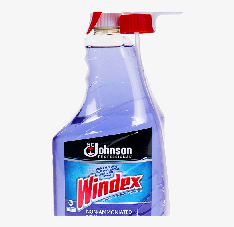 Windex Crystal Rain Non Ammoniated Glass Cleaners Sc - Windex Cleaners, Blue, 26 Fl. Oz. 2 Count (crystal, transparent png