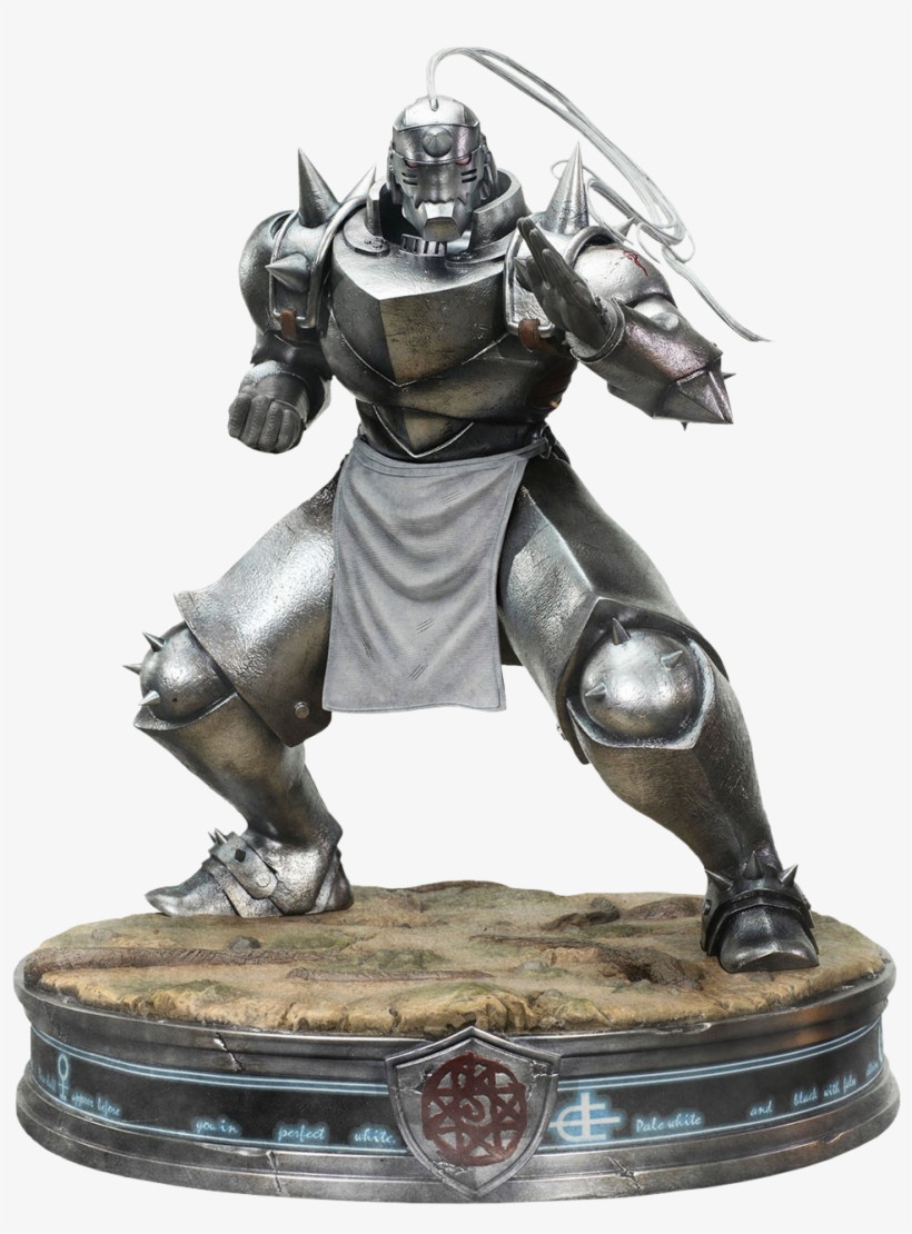 Alphonse Elric Silver Variant 22” Statue - Alphonse Elric, transparent png