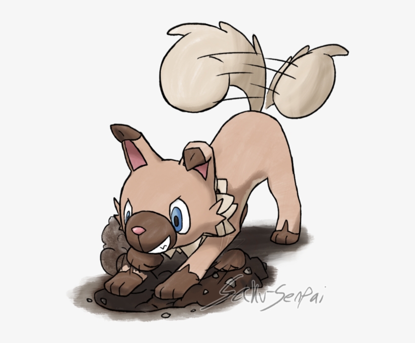Rockruff By Saku-senpai - Pokémon, transparent png