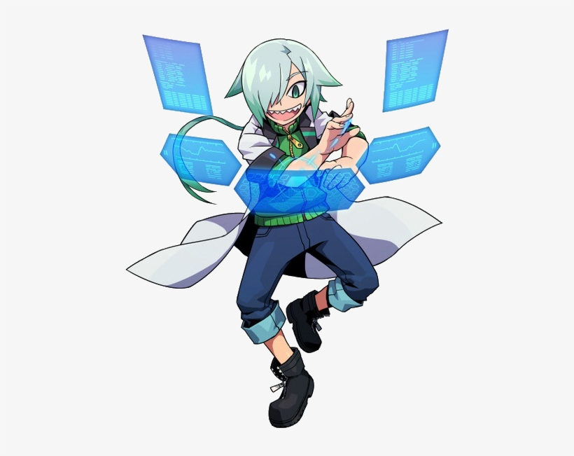 Original - Azure Striker Gunvolt 2 Eden, transparent png