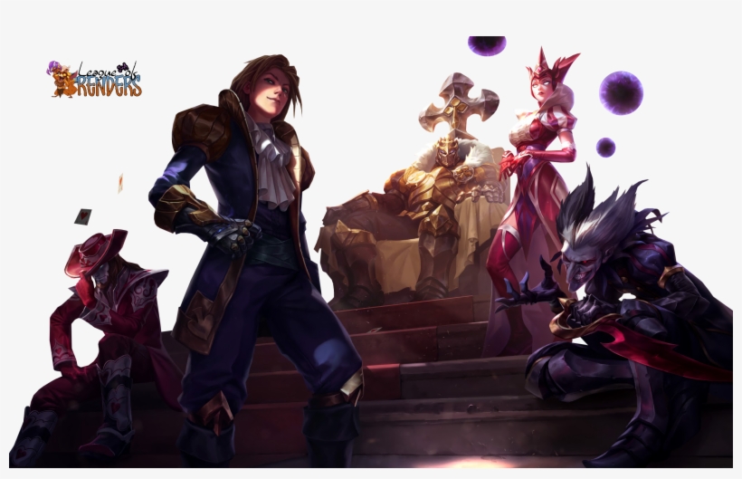 Render King Of Clubs Mordekaiser, Jack Of Hearts Twisted - Lol Skins De Cartas, transparent png