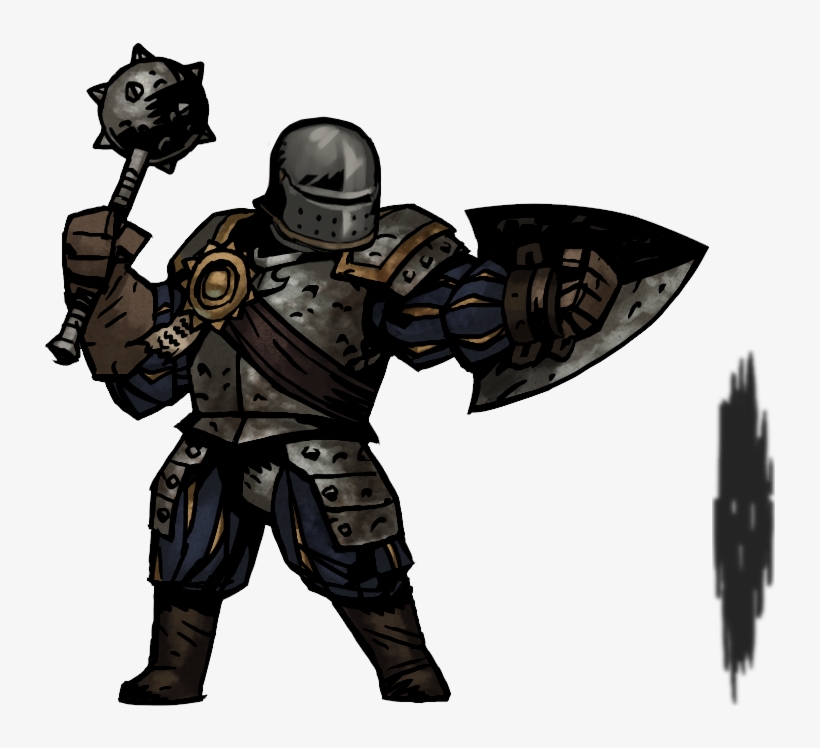 Man At Armsb With Helmet - Darkest Dungeon Musketeer Skin, transparent png