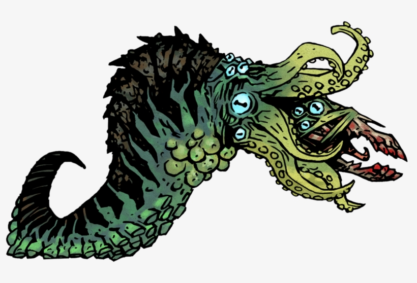 Indeed, The Bony Second Mouth Is The Most Obvious Comparison - Darkest Dungeon Monsters, transparent png