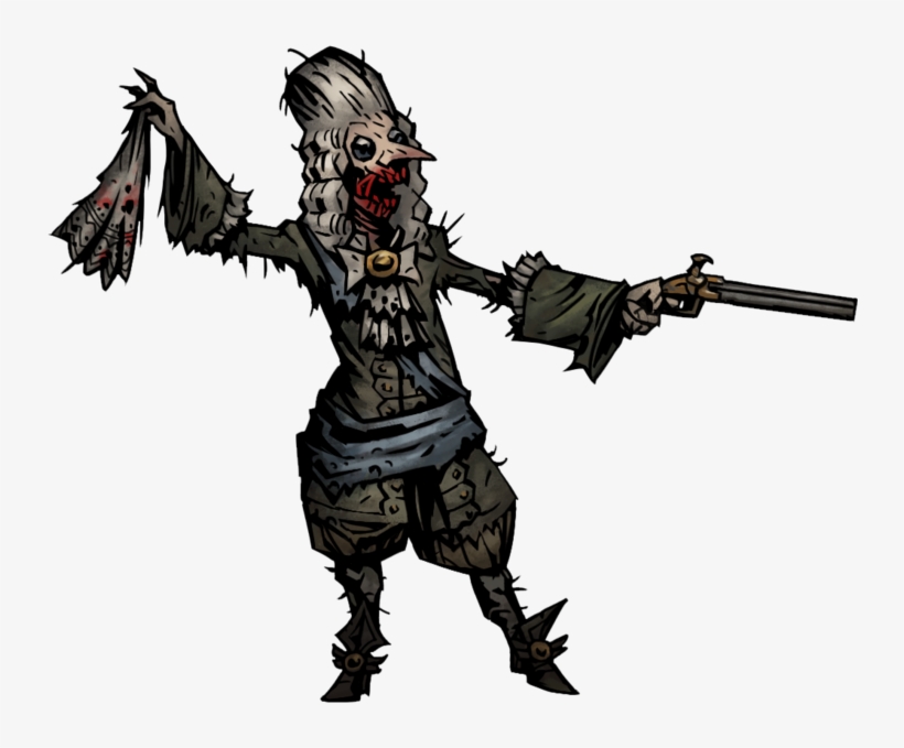 The Esquire Bloodsucker - Darkest Dungeon Crimson Court Enemies, transparent png
