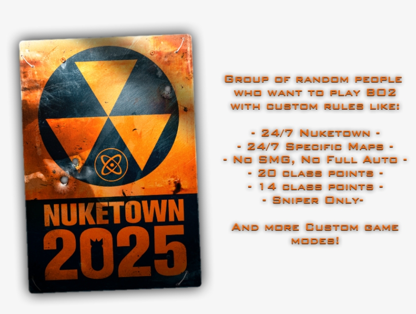 You Join By Clicking On Join Group - Nuketown 2025, transparent png