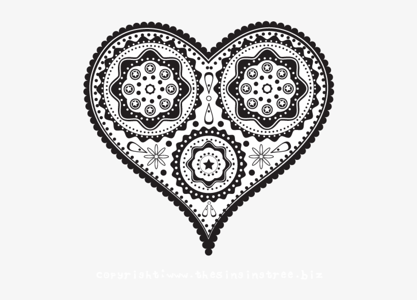 Here's A Free Brush For You - Day Of The Dead Heart, transparent png