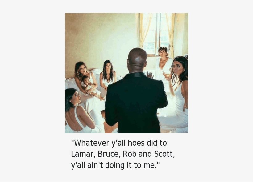 Doing It - Kim Kanye Wedding Family, transparent png