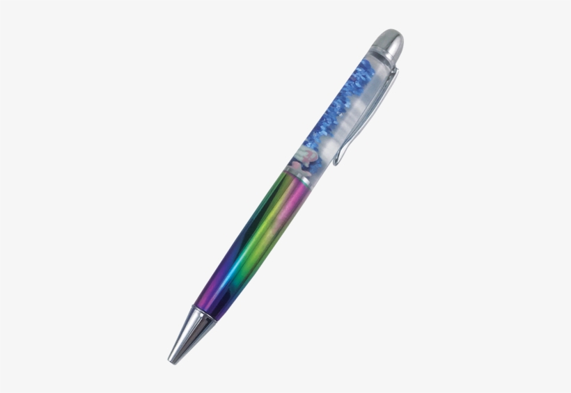 Picture Of Mermaid Holographic Floaty Pen - Writing Implement, transparent png