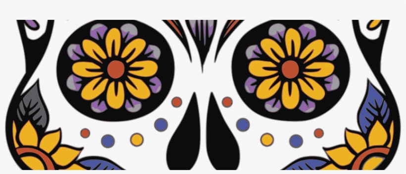 Day Of The Dead Calavera Masks - Sugar Skull Free To Use, transparent png