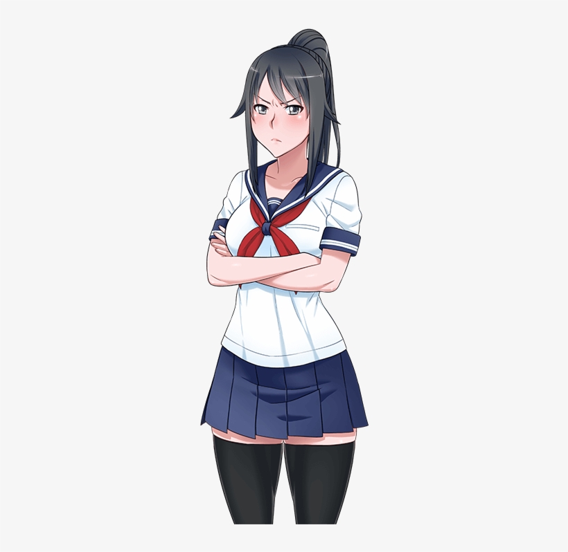 © - Ayano Aishi Render, transparent png