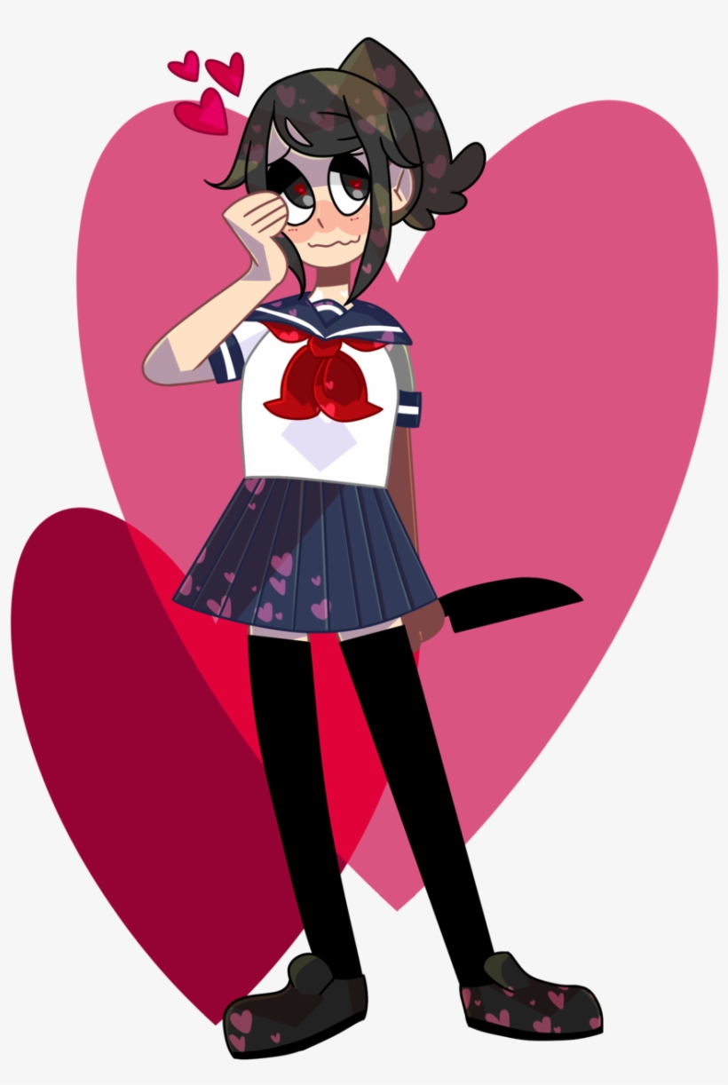 Yandere Simulator Red Pink Vertebrate Fictional Character - Yandere Simulator, transparent png